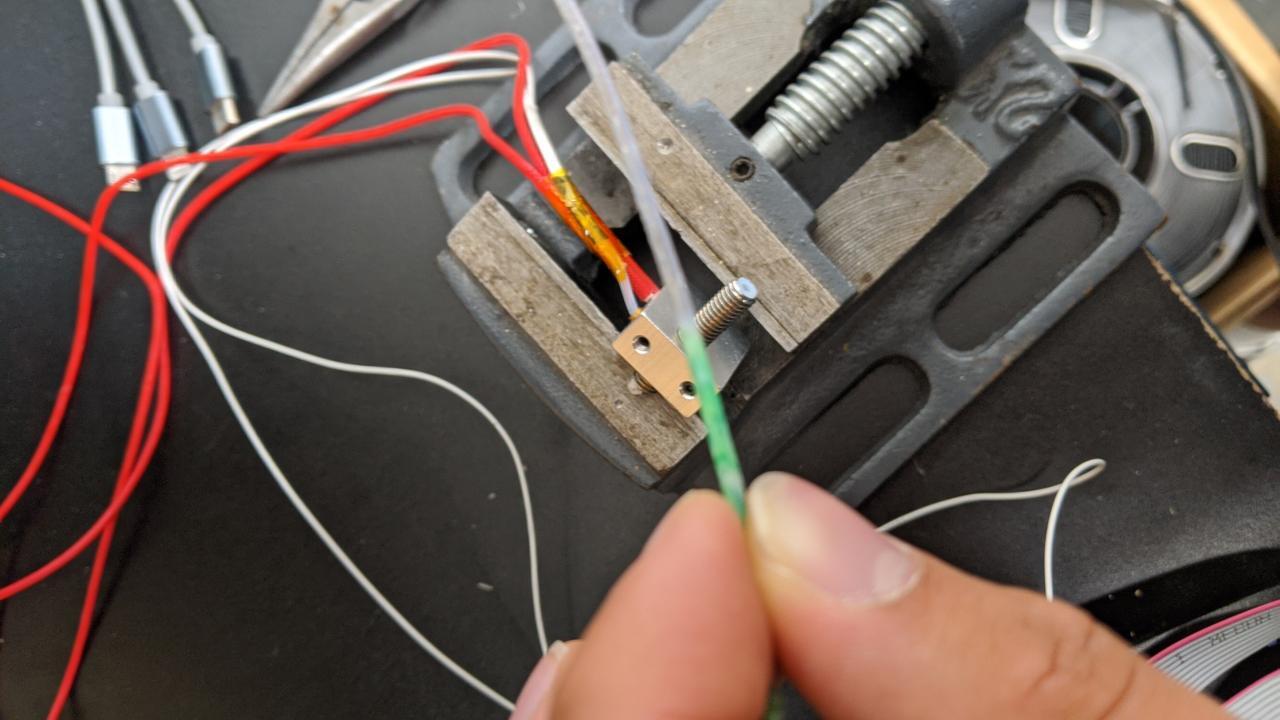 Joining filament together | Details | Hackaday.io