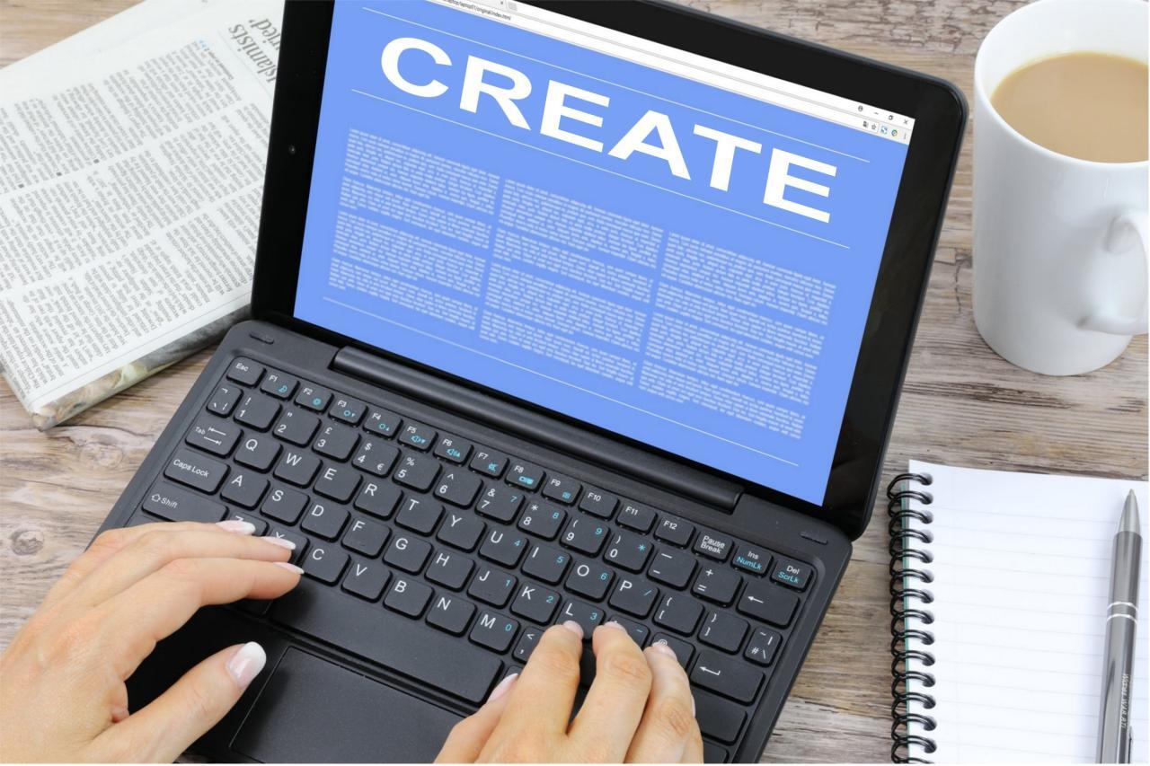 Create - Free of Charge Creative Commons Laptop image