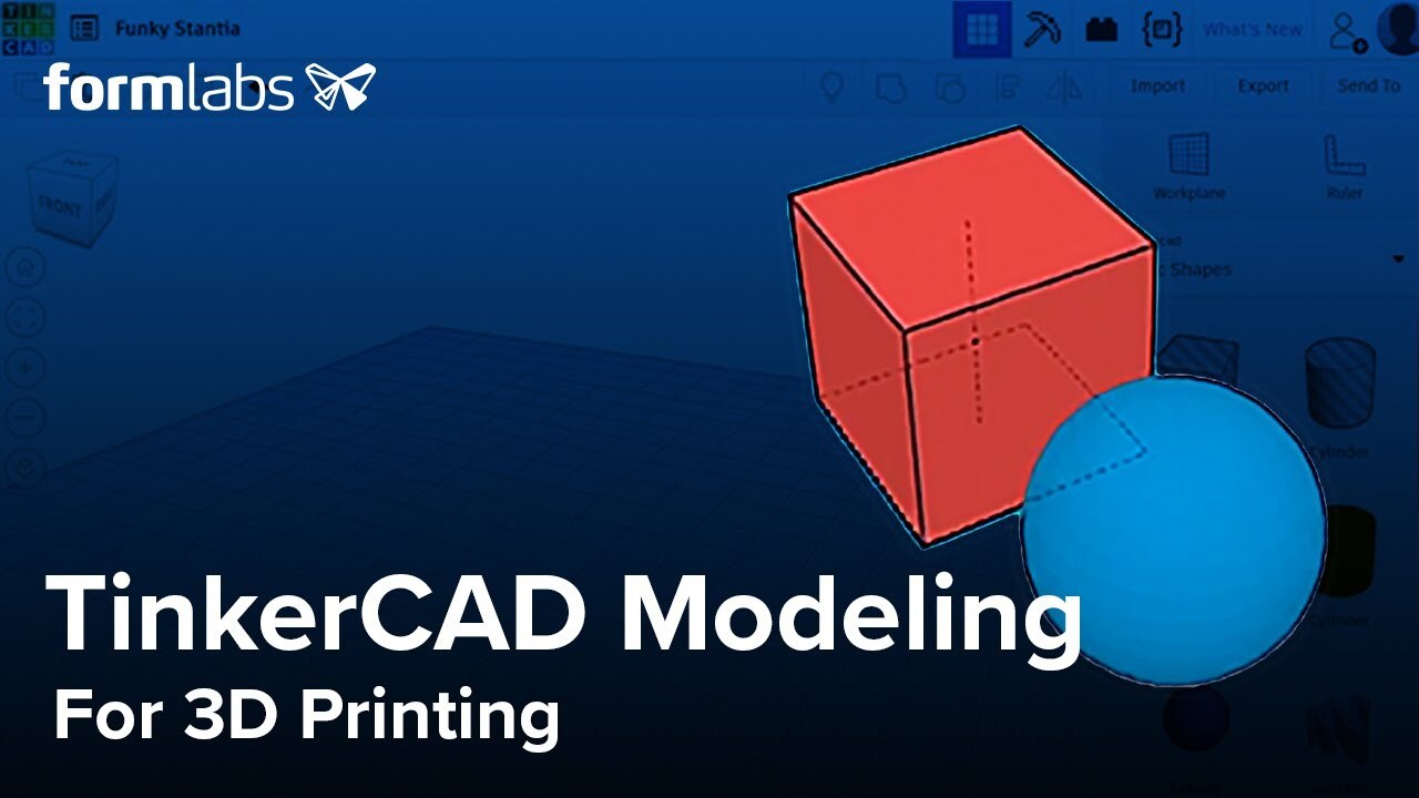 How To: Use Tinkercad 3D Design Software 101 - YouTube