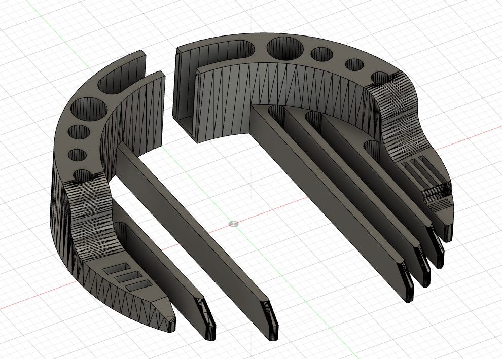 How to split large design into smaller pieces for printing in steps ...